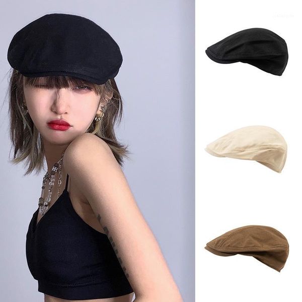fashion women girls vintage berets visors outdoor sun hats plain caps korean style spring summer woman linen artist, Blue;gray
fashion women girls vintage berets visors outdoor sun hats plain caps korean style spring summer woman linen artist, Blue;gray