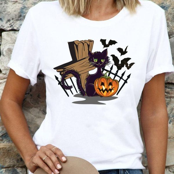women's t-shirt cat pet pumpkin fall graphic t shirt women autumn thanksgiving halloween cartoon fashion tee print female, White
women's t-shirt cat pet pumpkin fall graphic t shirt women autumn thanksgiving halloween cartoon fashion tee print female, White