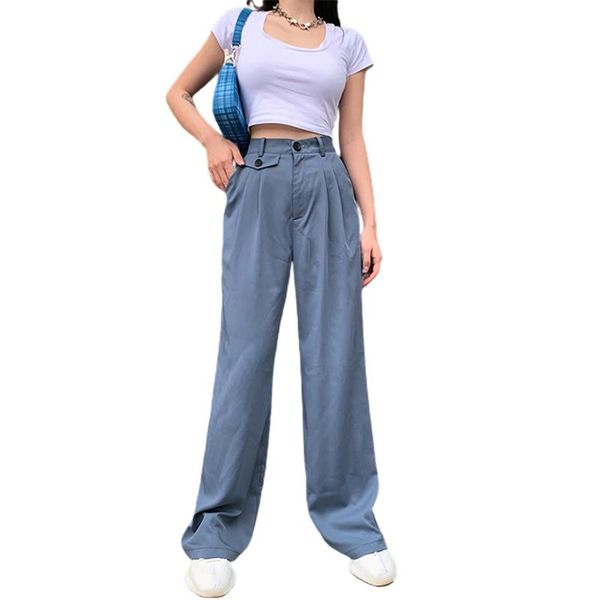 women's pants & capris fy fall high-waist trousers party loose wide-leg pleated sliming suit pant with pocket solid color, Black;white
women's pants & capris fy fall high-waist trousers party loose wide-leg pleated sliming suit pant with pocket solid color, Black;white