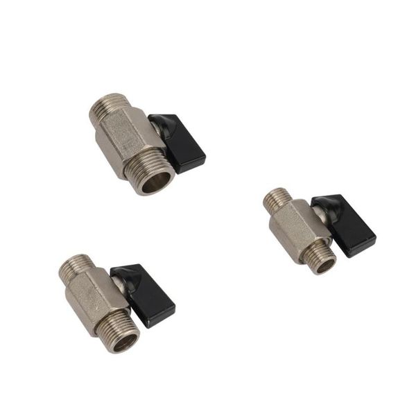 1/4" 3/8" 1/2" male thread brass ball valve air compressor valve gardening tools and equipment garden accessories pipe fittin
1/4" 3/8" 1/2" male thread brass ball valve air compressor valve gardening tools and equipment garden accessories pipe fittin