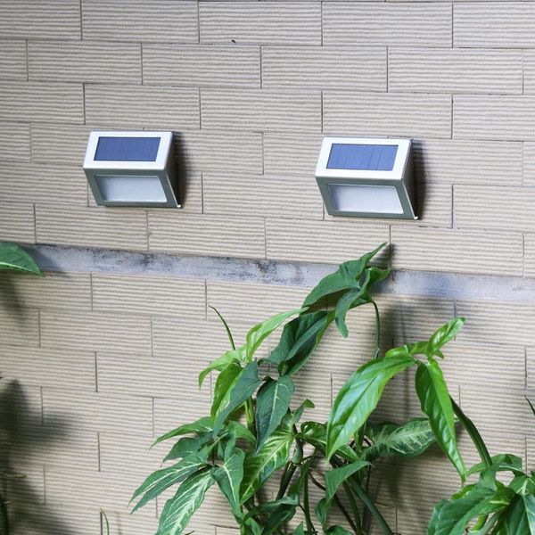 outdoor wall lamps solar light 3led stainless steel stair lighting landscape corridor aisle
outdoor wall lamps solar light 3led stainless steel stair lighting landscape corridor aisle