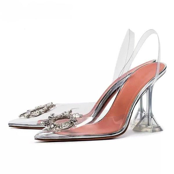 sandals women pointed clear crystal cup high heel stilettos pumps summer shoes peep toe size 43, Black
sandals women pointed clear crystal cup high heel stilettos pumps summer shoes peep toe size 43, Black