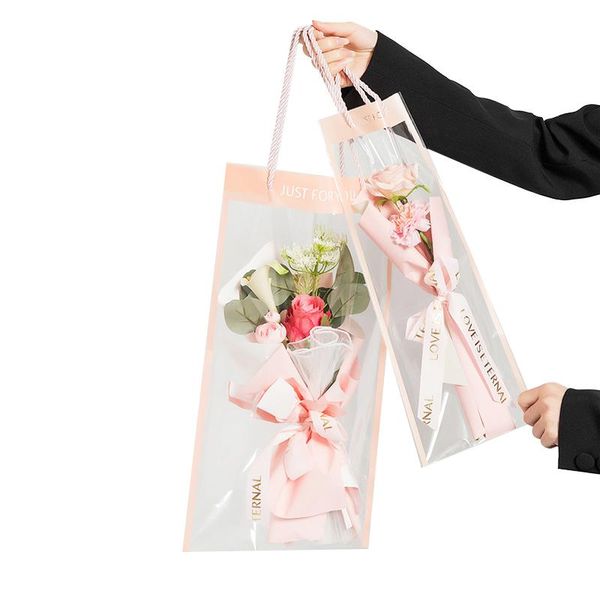 gift wrap 10pcs clear bags transparent waterproof hand bag wrapping flower packaging florist supplies
gift wrap 10pcs clear bags transparent waterproof hand bag wrapping flower packaging florist supplies