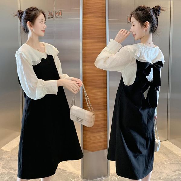maternity dresses 1955# clothes spring autumn long sleeves fashion loose stylish two-piece dress for pregnant women mom, White
maternity dresses 1955# clothes spring autumn long sleeves fashion loose stylish two-piece dress for pregnant women mom, White