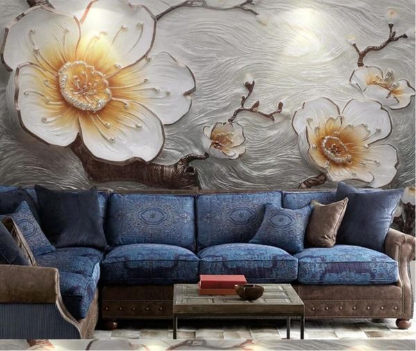 wallpapers embossed flower wallpaper wall mural 3d po murals paper luxury home decor floral contact customize
wallpapers embossed flower wallpaper wall mural 3d po murals paper luxury home decor floral contact customize