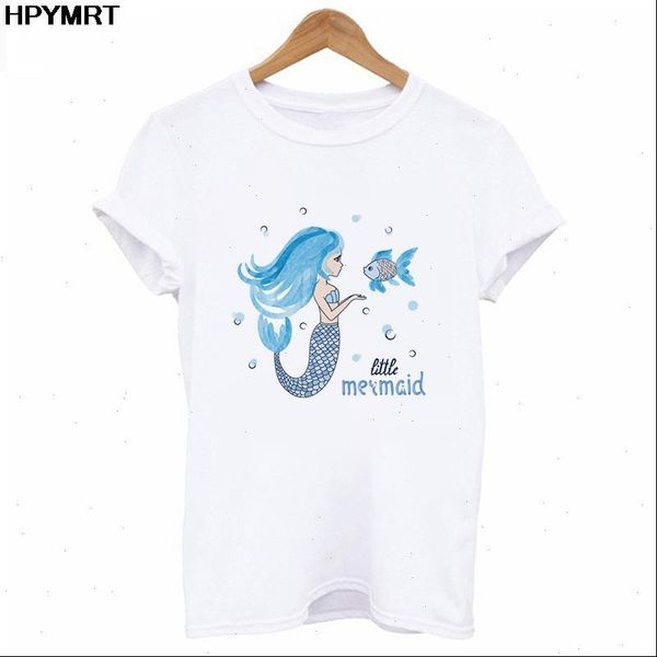 the mermaid new summer women t shirt fashion thin section t shirt harajuku printed tshirt leisure streetwear female clothes, White
the mermaid new summer women t shirt fashion thin section t shirt harajuku printed tshirt leisure streetwear female clothes, White