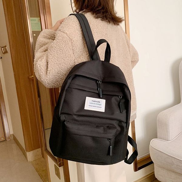 female fashion backpack travel storage canvas school bag for teenage girls 15.6 inch lapbackpack mochilas mujer 210303
female fashion backpack travel storage canvas school bag for teenage girls 15.6 inch lapbackpack mochilas mujer 210303
