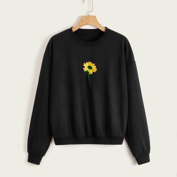 harajuku sunflower embroidered hoodies women loose hooded sweatshirt long sleeve pocket pullover cotton oversize hoodies drop shipping, Black
harajuku sunflower embroidered hoodies women loose hooded sweatshirt long sleeve pocket pullover cotton oversize hoodies drop shipping, Black