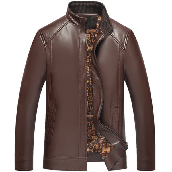 2021 new leather jacket for men pu spring autumn male casual windbreaker motorcycle streetwear varsity mens classic coat outwear overco e5dm, Black
2021 new leather jacket for men pu spring autumn male casual windbreaker motorcycle streetwear varsity mens classic coat outwear overco e5dm, Black