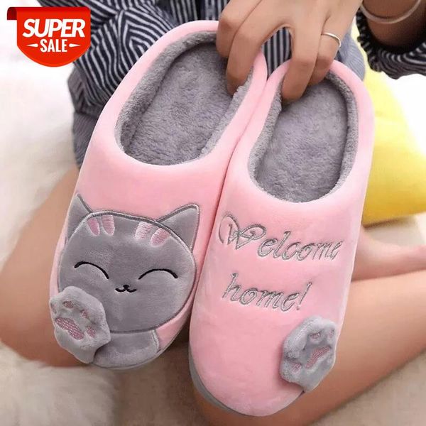 puimentiua women winter home slippers cartoon cat shoes non-slip soft winter warm house slippers indoor bedroom lovers couples #oj26, Black
puimentiua women winter home slippers cartoon cat shoes non-slip soft winter warm house slippers indoor bedroom lovers couples #oj26, Black