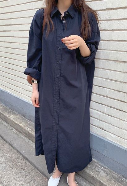 casual dresses dressed in elegant autumn, feminine, lapel collar, long shirt, casual dress, sleeve, solid loose gowns, large size tjfq, Black;gray
casual dresses dressed in elegant autumn, feminine, lapel collar, long shirt, casual dress, sleeve, solid loose gowns, large size tjfq, Black;gray
