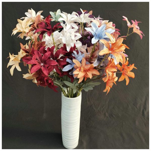 artificial flower silk orchid bouquet for home wedding l decoration diy flower arrangement autumn aimulation bouquet bonsai
artificial flower silk orchid bouquet for home wedding l decoration diy flower arrangement autumn aimulation bouquet bonsai