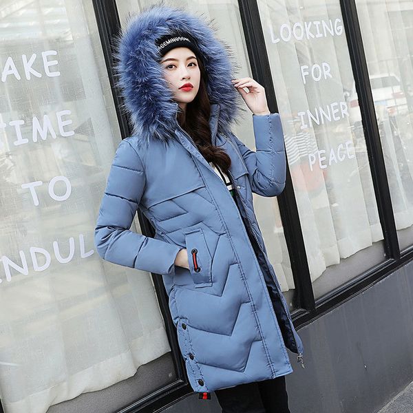 women detachable fur collar long hooded oversize winter down coat thick warm jacket cotton padded wadded parkas big pocket, Black
women detachable fur collar long hooded oversize winter down coat thick warm jacket cotton padded wadded parkas big pocket, Black