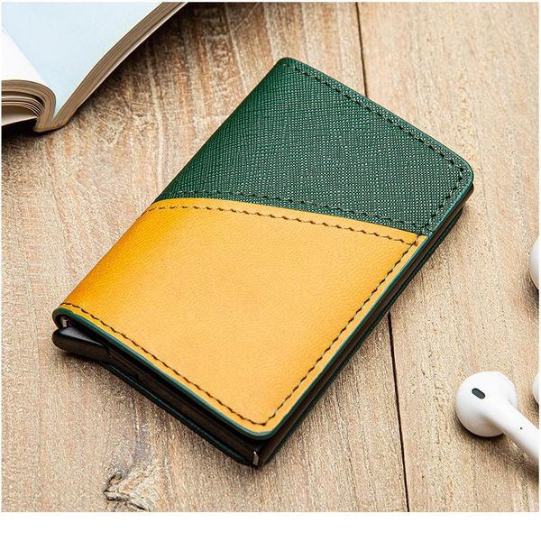 bycobecy men and women 2020 new fashion mixed color rfid credit card holder pu leather aluminum card wallet slim id car qyljwj
bycobecy men and women 2020 new fashion mixed color rfid credit card holder pu leather aluminum card wallet slim id car qyljwj