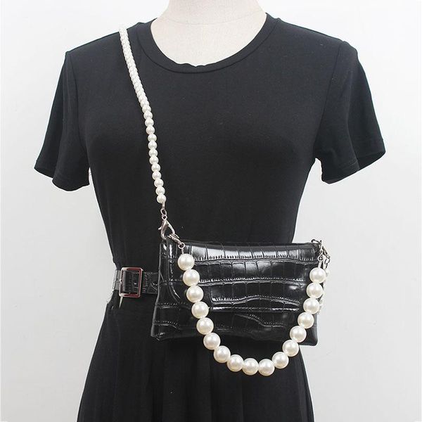 belts seebeautiful long man-made pearl chain removable small bag belt metal pin buckle woman summer 2021 fashion all match e497, Black;brown
belts seebeautiful long man-made pearl chain removable small bag belt metal pin buckle woman summer 2021 fashion all match e497, Black;brown