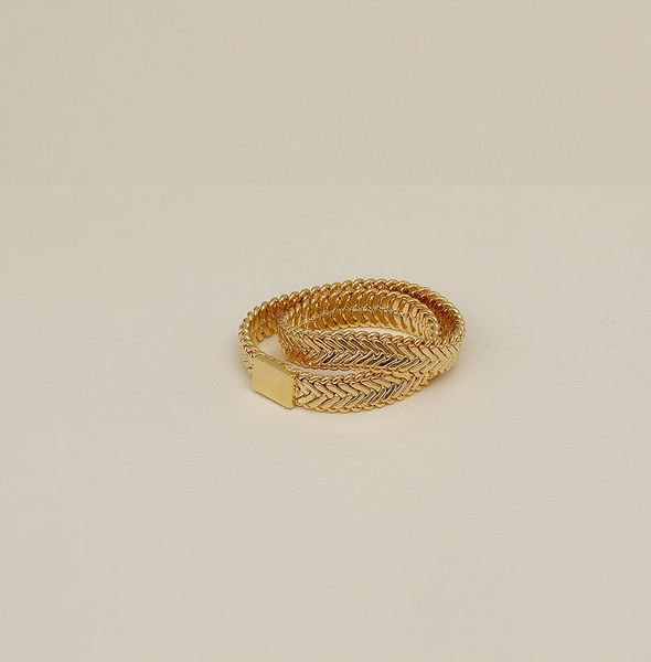 love ring european and american double-layer snake bone chain hand decoration metal style retro personality fashionable 16k gold ring, Slivery;golden
love ring european and american double-layer snake bone chain hand decoration metal style retro personality fashionable 16k gold ring, Slivery;golden