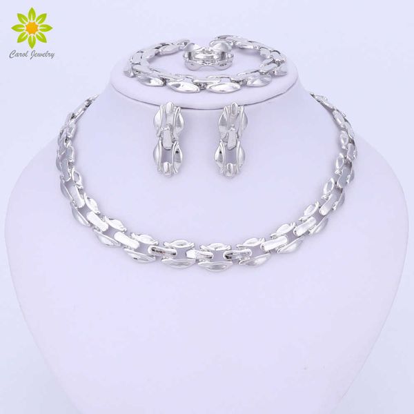 women jewelry sets wedding fashion silver color african beads vintage party statement necklace earrings accessories h1022
women jewelry sets wedding fashion silver color african beads vintage party statement necklace earrings accessories h1022