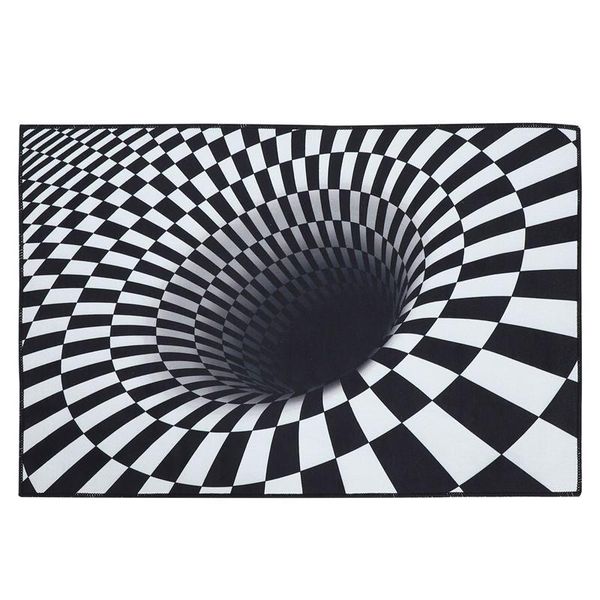 carpets 1pc floor rug non-skid mat 3d visual illusion carpet home decor