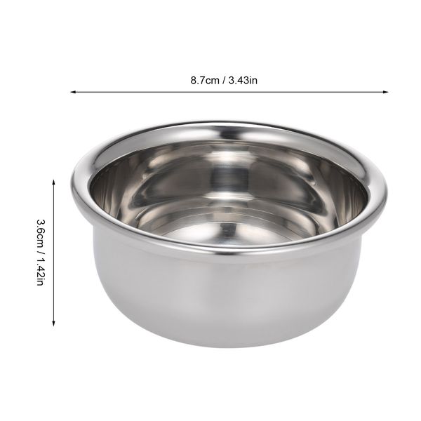 male shaving soap bowl facial hair lather cleaning container stainless steel male beard shaver appliance
male shaving soap bowl facial hair lather cleaning container stainless steel male beard shaver appliance