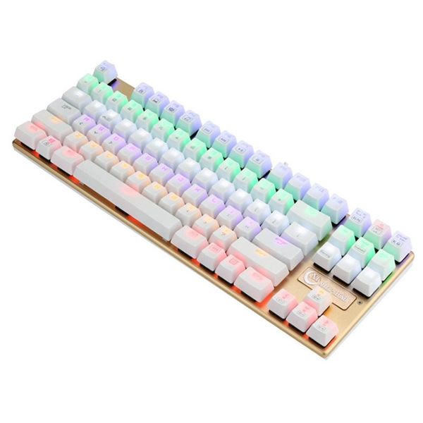 ic refiner mechanical keyboard 87-key green axis mixed light gaming keyboard office wired usb
ic refiner mechanical keyboard 87-key green axis mixed light gaming keyboard office wired usb