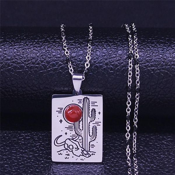 pendant necklaces boho bull head tent sun desert natural stone stainless steel necklace silver color charm jewelry bijoux femme nxs04
pendant necklaces boho bull head tent sun desert natural stone stainless steel necklace silver color charm jewelry bijoux femme nxs04