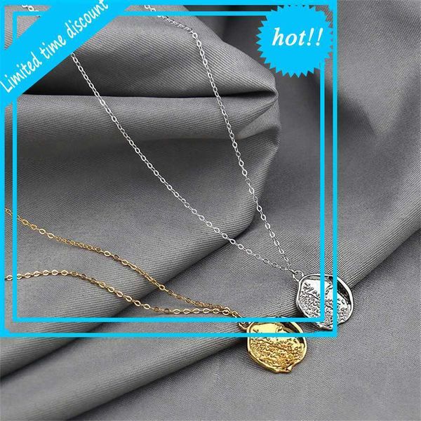 korean new style irregular pendant necklace women's clavicle chain accessories, Golden;silver
korean new style irregular pendant necklace women's clavicle chain accessories, Golden;silver