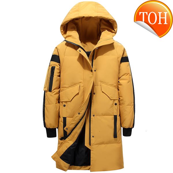 down youth men's new winter jacket fashion thick warm clothing brand parka coat, Black
down youth men's new winter jacket fashion thick warm clothing brand parka coat, Black