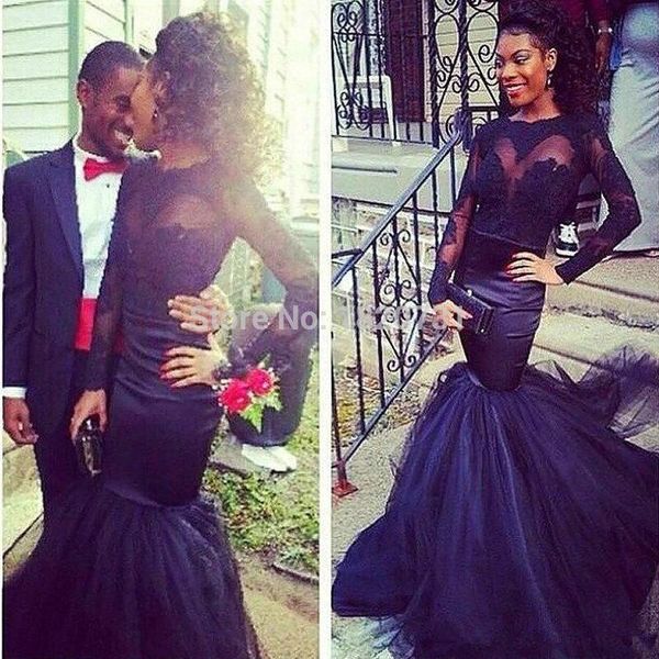 party dresses distinctive appliques long sleeve prom dress 2021 floor-length tulle mermaid vestidos de festa, White;black
party dresses distinctive appliques long sleeve prom dress 2021 floor-length tulle mermaid vestidos de festa, White;black