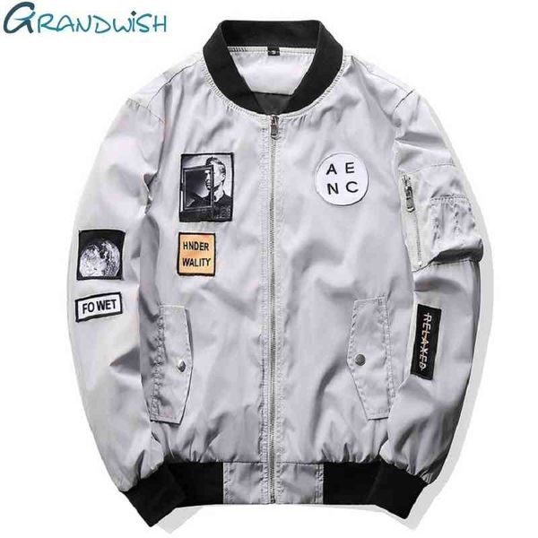 grand fashion hip hop patch digns slim fit pilot bomber coat men ets plus size 4xl,pa573, Black
grand fashion hip hop patch digns slim fit pilot bomber coat men ets plus size 4xl,pa573, Black