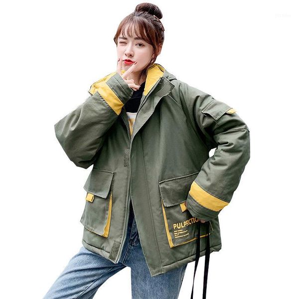 korobov safari style coats women patchwork long sleeve hooded harajuku female jackets korean zipper pockets chaqueta mujer 790141, Black
korobov safari style coats women patchwork long sleeve hooded harajuku female jackets korean zipper pockets chaqueta mujer 790141, Black