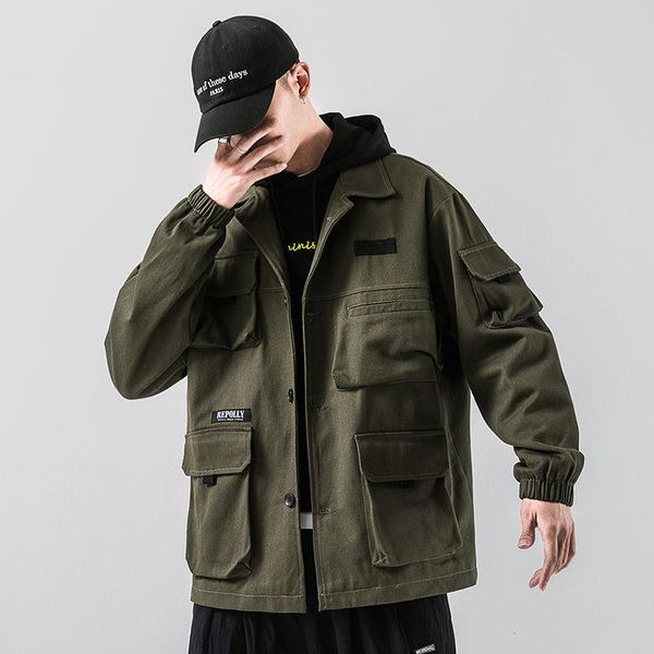men's jackets winter washing work clothes jacket coat american casual 100% cotton windbreaker jaket men, Black;brown
men's jackets winter washing work clothes jacket coat american casual 100% cotton windbreaker jaket men, Black;brown
