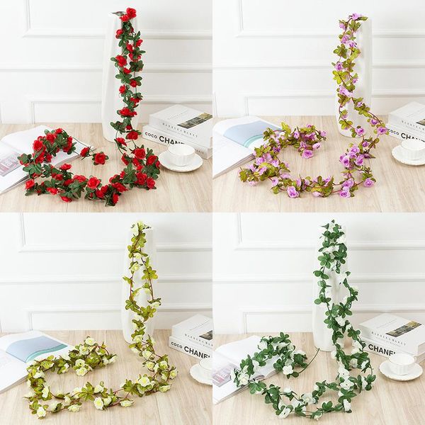 decorative flowers & wreaths 250cm long artificial rose peony christmas year wedding party garland garden arch diy fake plant vine decoratio
decorative flowers & wreaths 250cm long artificial rose peony christmas year wedding party garland garden arch diy fake plant vine decoratio