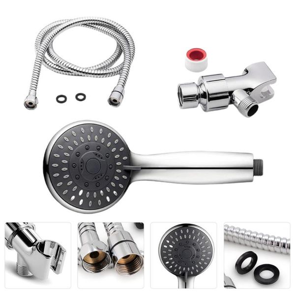 bathroom shower sets 1 set 5 modes high pressure handheld heads with bracket and pipe
bathroom shower sets 1 set 5 modes high pressure handheld heads with bracket and pipe