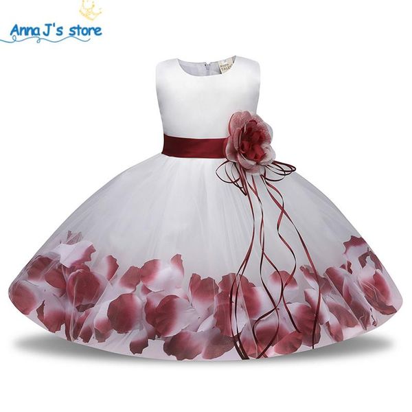 girl's dresses qz-572 flower girls wedding dress baby christening petal occasion party children 1 year birthday, Red;yellow
girl's dresses qz-572 flower girls wedding dress baby christening petal occasion party children 1 year birthday, Red;yellow