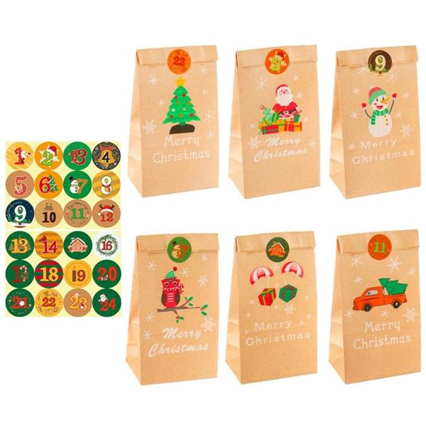 gift wrap 24 sets candy bags with stickers xmas guests packaging box christmas decor
gift wrap 24 sets candy bags with stickers xmas guests packaging box christmas decor
