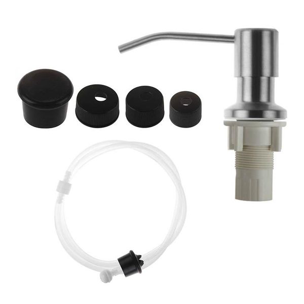 304 stainless steel sink soap dispenser kitchen sink bottle hand soap dispenser dispensador de jabon automatico cocina tool
304 stainless steel sink soap dispenser kitchen sink bottle hand soap dispenser dispensador de jabon automatico cocina tool