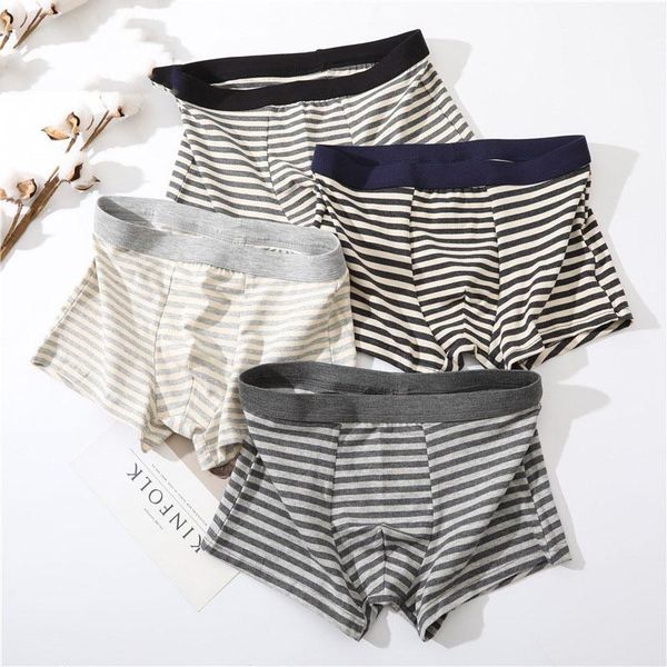 underpants pure cotton comfortable breathable large size stripe men boxer shorts thin elastic 3d pocket male underwear b92, Black;white
underpants pure cotton comfortable breathable large size stripe men boxer shorts thin elastic 3d pocket male underwear b92, Black;white