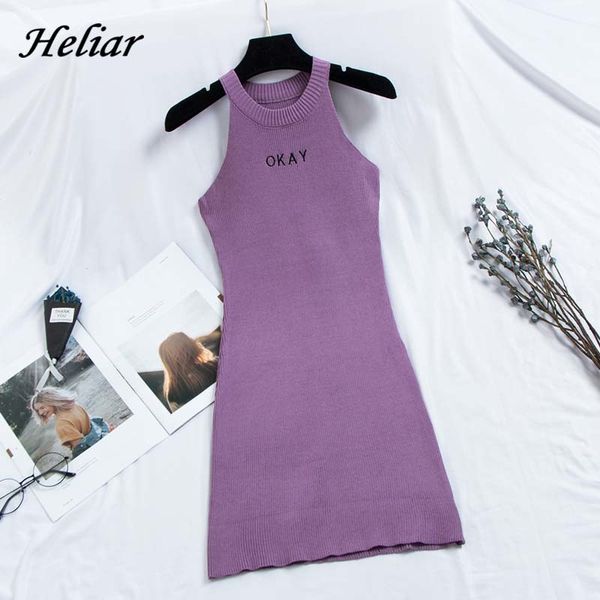 2021 new lettering "okay" slim tank plain knitting fashion solid sleeveless long o-neck women vestidos female cloth 690i, Black
2021 new lettering "okay" slim tank plain knitting fashion solid sleeveless long o-neck women vestidos female cloth 690i, Black