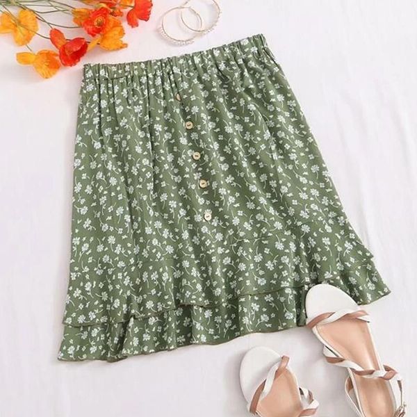 womens high waist mini skirts floral printing buttons high waist ruffles splicing skirt 2021 streetwear holiday style skirt, Black
womens high waist mini skirts floral printing buttons high waist ruffles splicing skirt 2021 streetwear holiday style skirt, Black