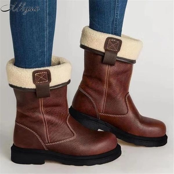 boots 2021 women snow with low heels and calf shoes warm fur platform fashion winter women's, Black
boots 2021 women snow with low heels and calf shoes warm fur platform fashion winter women's, Black