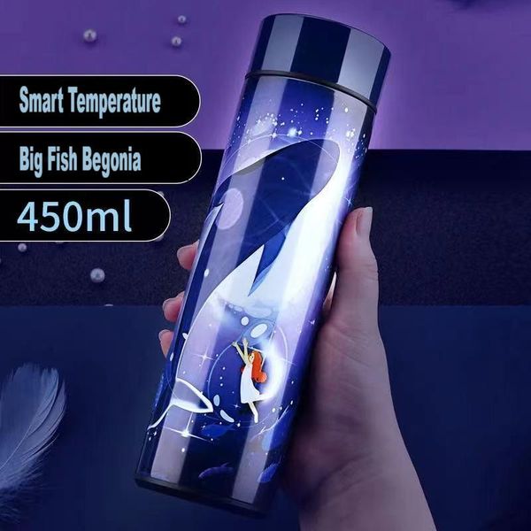 water bottles smart insulation cup male and female student portable bottle creative personalized trend mass noctilucous temperature mug
water bottles smart insulation cup male and female student portable bottle creative personalized trend mass noctilucous temperature mug