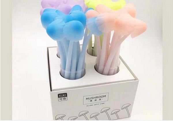 gel pens korea cute mushroom pen cartoon stationery prize kawaii stydent office writing black neutral ink 48pc/lot
gel pens korea cute mushroom pen cartoon stationery prize kawaii stydent office writing black neutral ink 48pc/lot