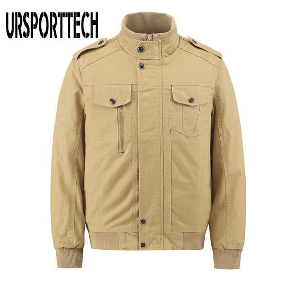 ursporttech men jacket spring autumn fashion slim fit solid mens bomber jackets stand collar mens outwear coats casual plus size 210528, Black;brown
ursporttech men jacket spring autumn fashion slim fit solid mens bomber jackets stand collar mens outwear coats casual plus size 210528, Black;brown