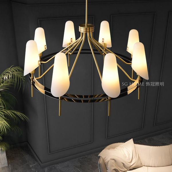 brass chandelier commercial luxury living room lamp simple atmosphere dining room bedroom study lamp
brass chandelier commercial luxury living room lamp simple atmosphere dining room bedroom study lamp