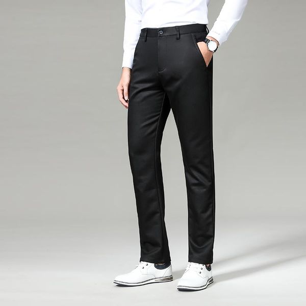 men's pants voreloce 2021 autumn brand high-quality modal stretch-fitting straight trousers youth men's fit business casual black
men's pants voreloce 2021 autumn brand high-quality modal stretch-fitting straight trousers youth men's fit business casual black
