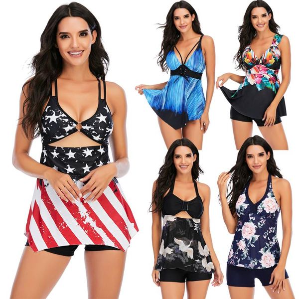 2021 tankini two piece swimsuit female bikinis with vest swimwear women plus size push up bathing suit maio beach mayo bathers
2021 tankini two piece swimsuit female bikinis with vest swimwear women plus size push up bathing suit maio beach mayo bathers