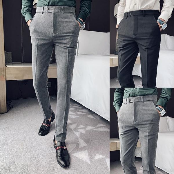 men's suits & blazers suit pants formal small feet slim straight leg fashion casual clothing dress full length, White;black
men's suits & blazers suit pants formal small feet slim straight leg fashion casual clothing dress full length, White;black