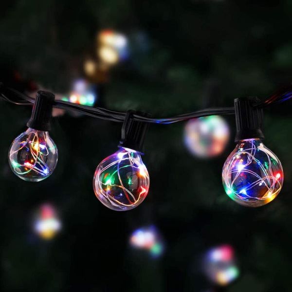 7.5m 25 g40 led globe string lights with rgb clear bulbs backyard patio fairy lights vintage decorative outdoor garland wedding
7.5m 25 g40 led globe string lights with rgb clear bulbs backyard patio fairy lights vintage decorative outdoor garland wedding