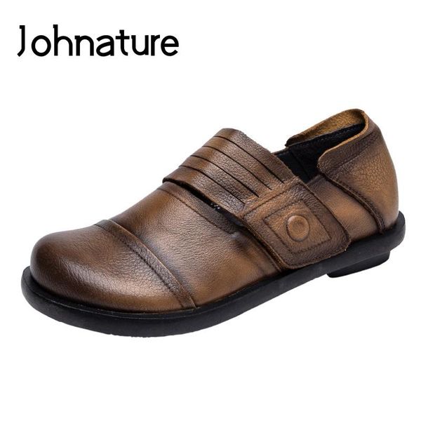 dress shoes johnature retro pumps women 2021 autumn genuine leather round toe casual hook & loop sewing handmade ladies, Black
dress shoes johnature retro pumps women 2021 autumn genuine leather round toe casual hook & loop sewing handmade ladies, Black