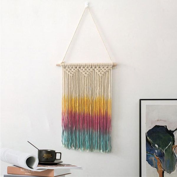 tapestries hand-woven pendant macrame wall hanging art woven tapestry bohemian crafts decoration gorgeous for home bedroom
tapestries hand-woven pendant macrame wall hanging art woven tapestry bohemian crafts decoration gorgeous for home bedroom
